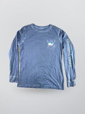 Vineyard Vines Blue Long-Sleeve Tee S